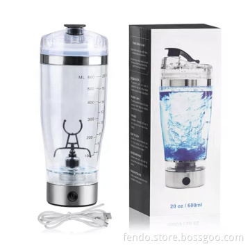 Portable 500ML 3W 3.7V USB Charging Electric Shaker Bottle